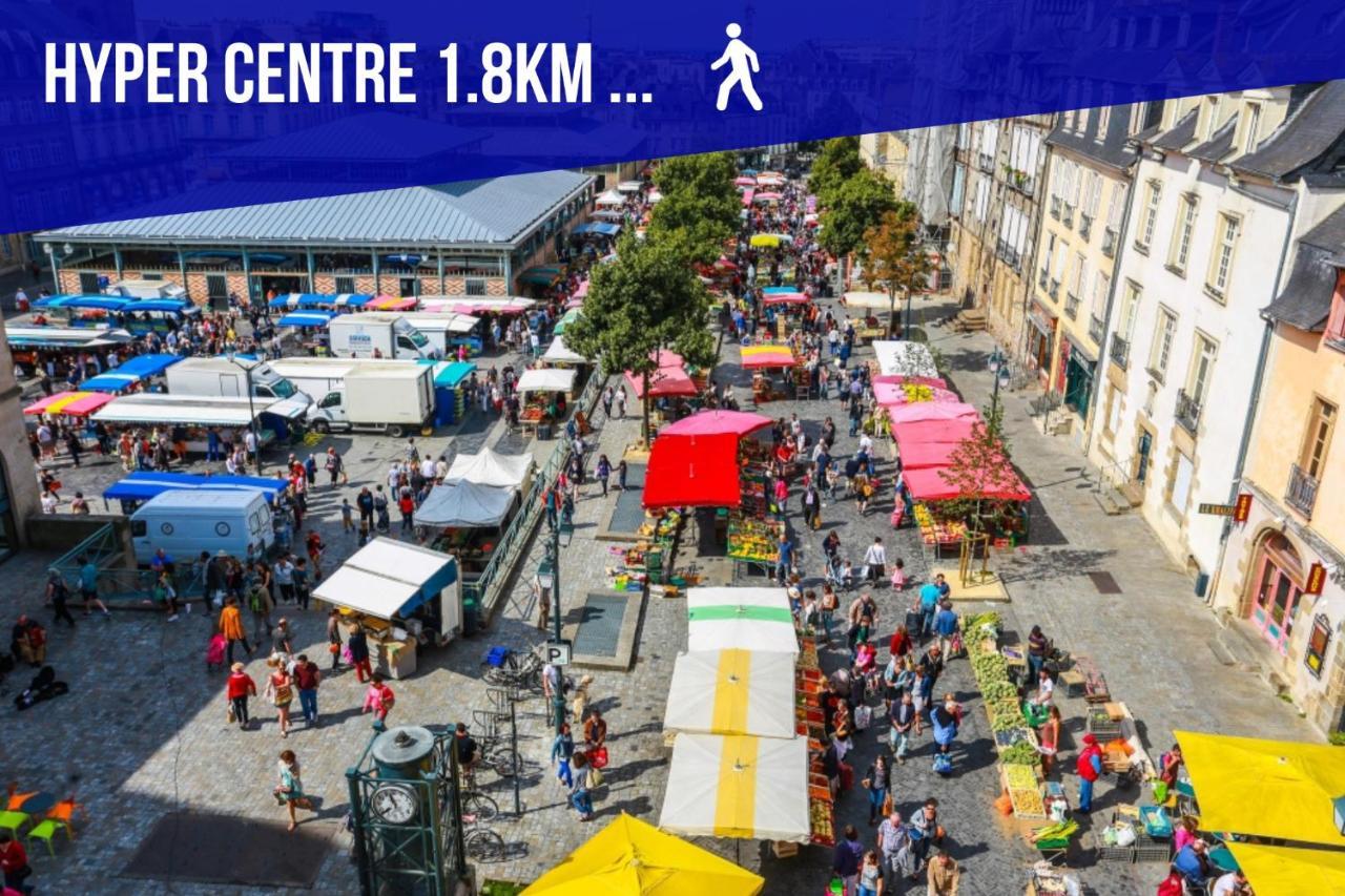 Appart'Hodromme Longchamp Ренн Экстерьер фото